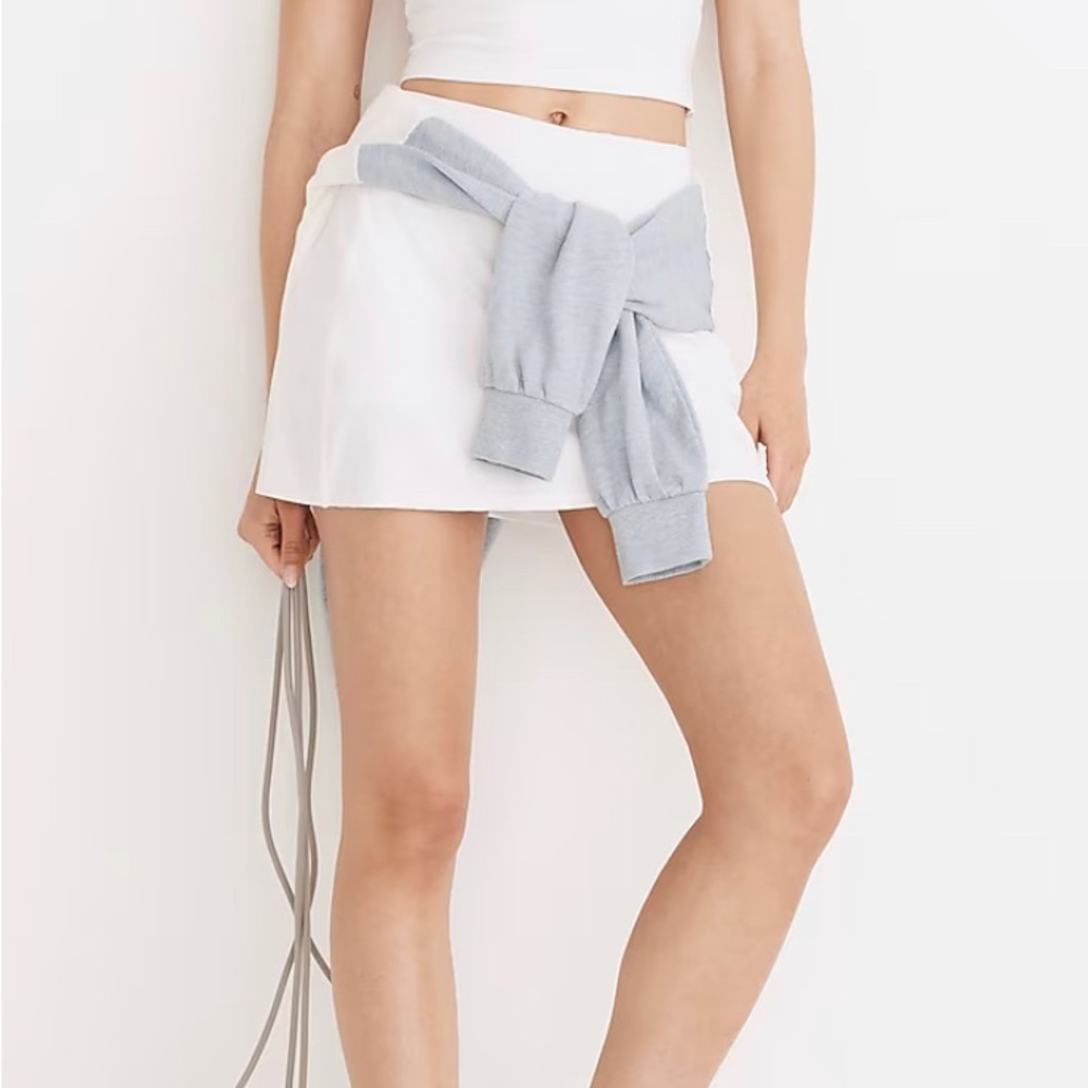 Madewell white active skirt size xs